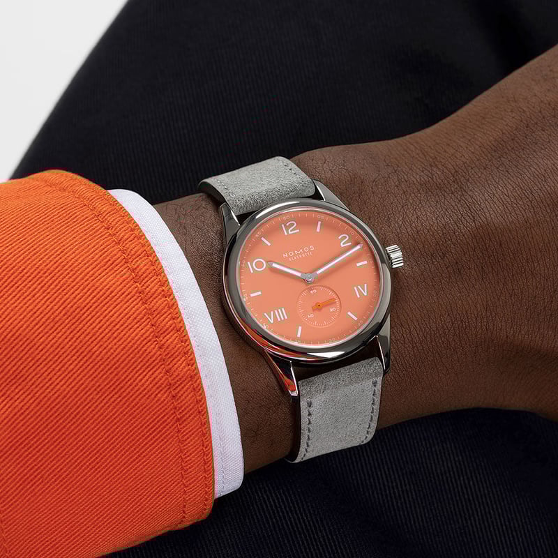 NOMOS Glashütte / CLUB CAMPUS 38 CREAM CORAL /