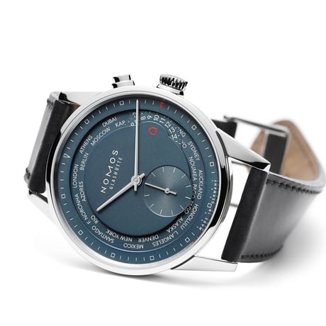 NOMOS Glashütte / Zurich World Timer Midnaight Blue / ZR1X4BL2　807