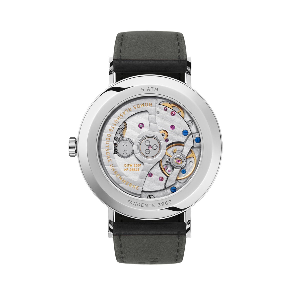 NOMOS Glashütte / Tangente neomatik 39 plutinum