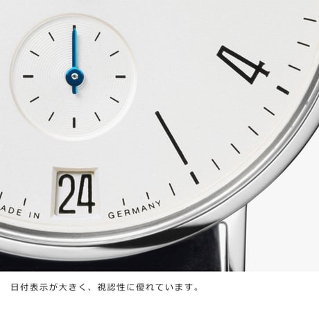 NOMOS Glashütte / Tangente power reserve date / TN1D1W2RD　131