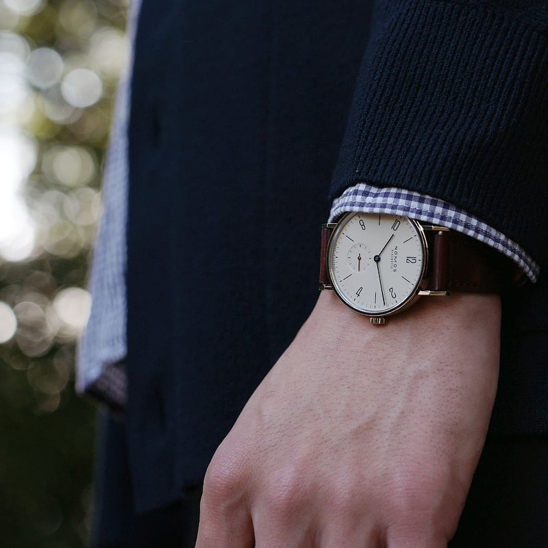 NOMOS Glashütte / Tangente Japan Blau 日本限定モデル /