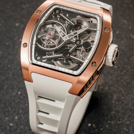【限定商品】ZEROO T10 Automatic Tourbillon The Archer RG PVD/SS　FORTUNE TIME限定
