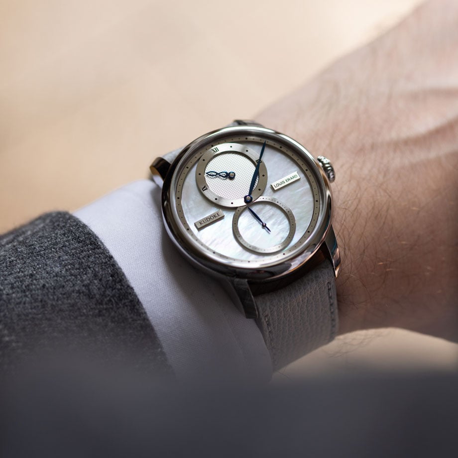 時計 Jerry Georg Jensen ジョージジェンセン 置時計 HK アラームクロック