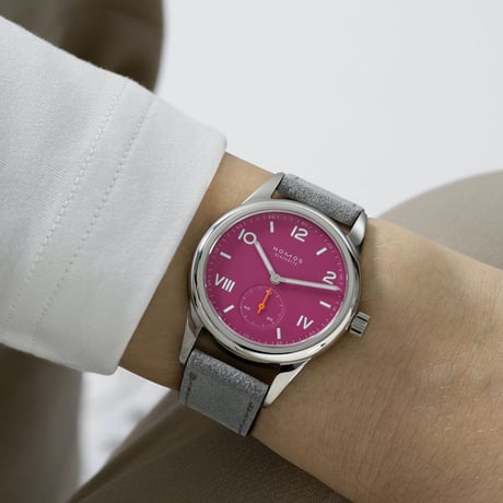 NOMOS Glashütte / Club Campus deep pink Glass Back 711.GB / CL1A1DP2CP　711.GB