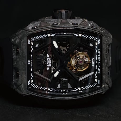 BLACKOUT WATCHES / XP1 Tourbillon LT Black / BOXP1TBLTCBK