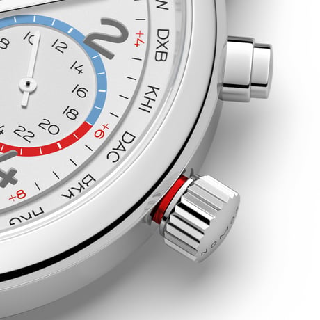 NOMOS Glashütte / Club Sport neomatik Worldtimer Whitee / NM792 792