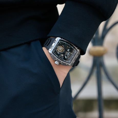 【国内先行発売 7月4日～】 XP1 Tourbillon Titanium Black / BOXP1TBTIBK