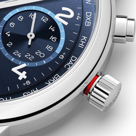 NOMOS Glashütte / Club Sport neomatik Worldtimer Blue / NM790