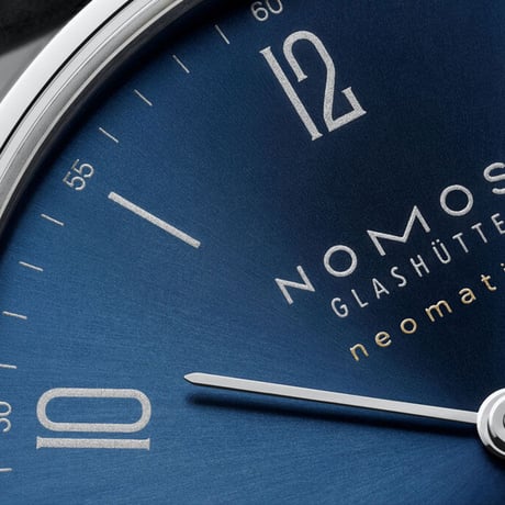 NOMOS Glashütte / Tangente neomatik bluegold  / NM191　191