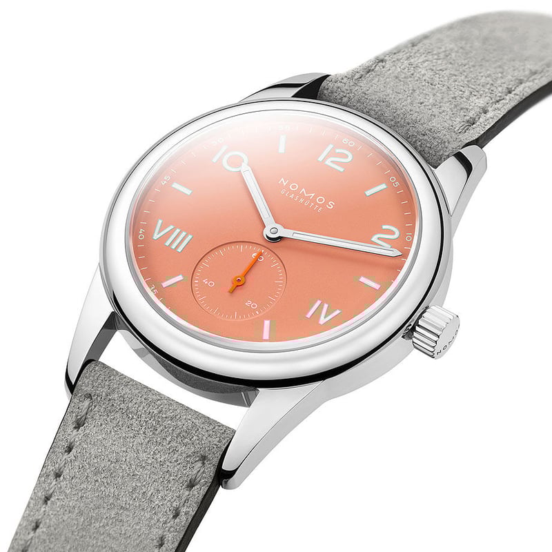 NOMOS Glashütte / CLUB CAMPUS CREAM CORAL / NM7