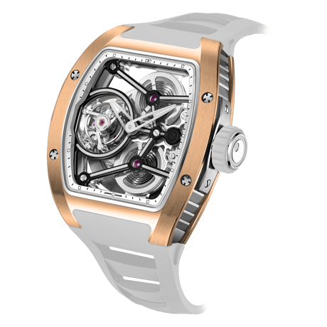 【限定商品】ZEROO T10 Automatic Tourbillon The Archer RG PVD/SS　FORTUNE TIME限定