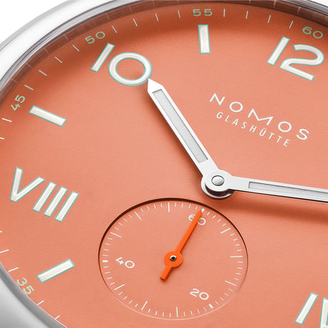 NOMOS Glashütte / CLUB CAMPUS 38 CREAM CORAL / NM725