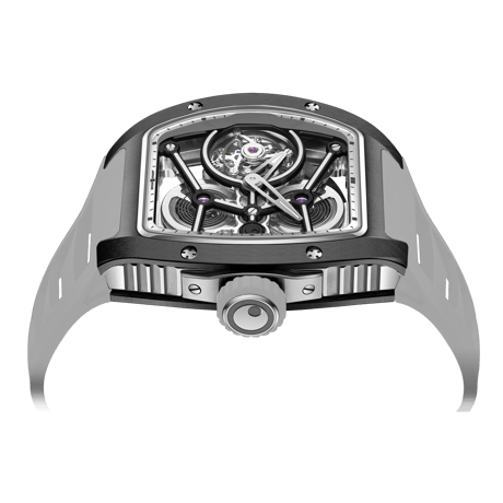 【限定商品】ZEROO T10 Automatic Tourbillon The Archer BK PVD/SS　FORTUNE TIME限定