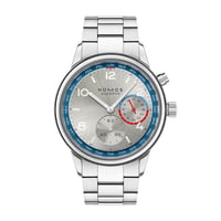 NOMOS Glashütte / Club Sport neomatik Worldtimer Silver / NM791