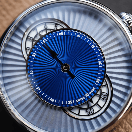 Louis Erard / Regulator Esprit Flinqué / Worn & Wound / Noirmont Mètiers d‘Art / LE85248AA65BVA158