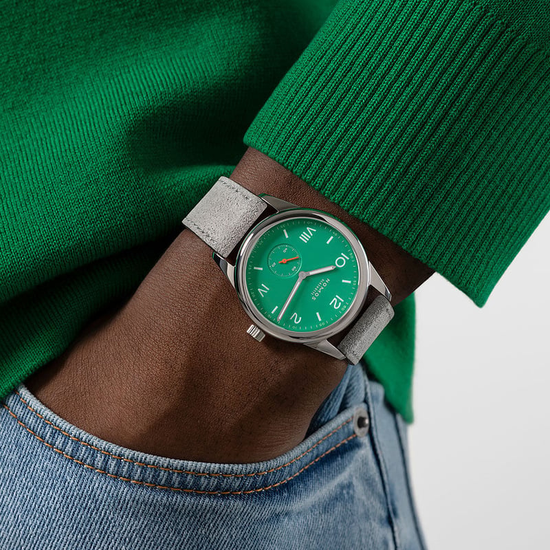 NOMOS Glashütte / CLUB CAMPUS 38 ELECTRIC GREEN