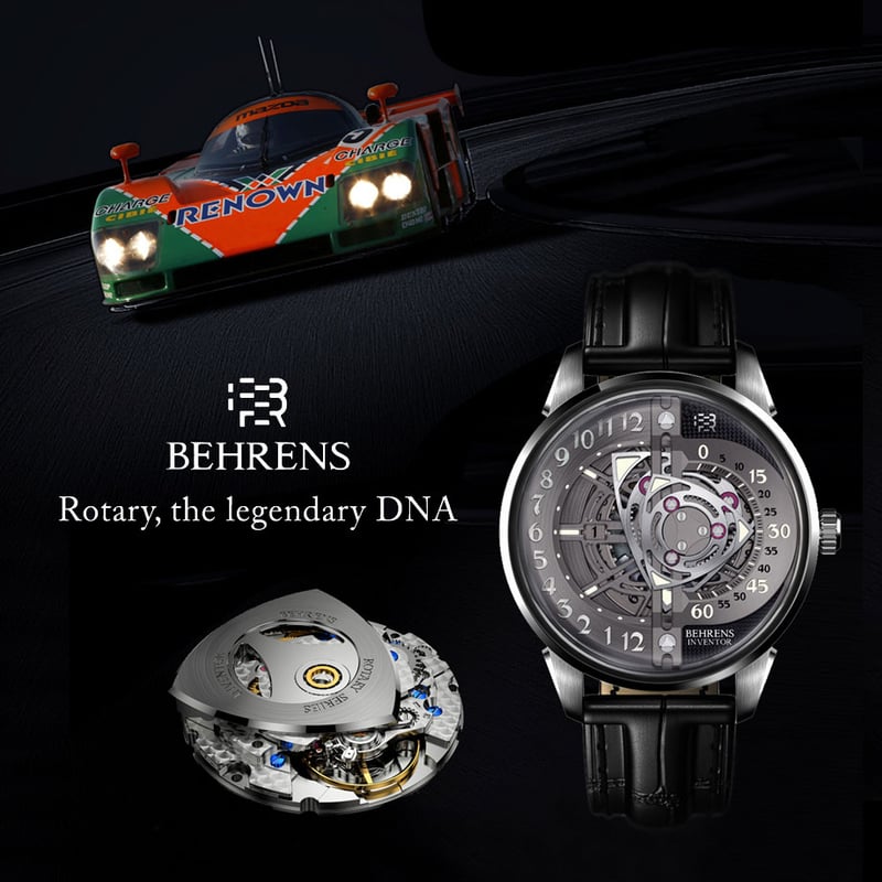 BEHRENS / ROTARY / BHR022GRAY | 腕時計専門 Fortune S...