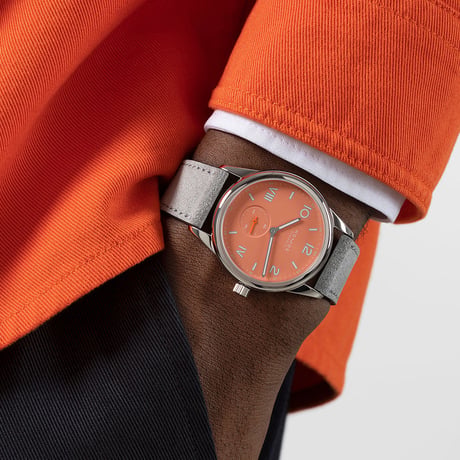 NOMOS Glashütte / CLUB CAMPUS 38 CREAM CORAL / NM725