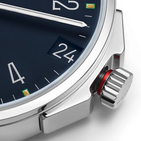NOMOS Glashütte / Ahoi neomatik 38 Date atlantic / NM528