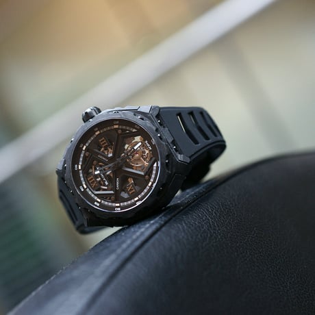 BLACKOUT WATCHES / XPE Tourbillon Black / BOXPETBLBK