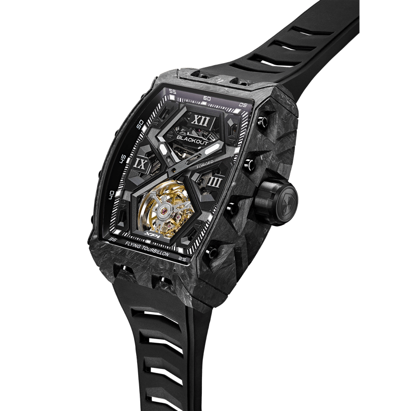 BLACKOUT WATCHES / XP1 Tourbillon LT Black / BO