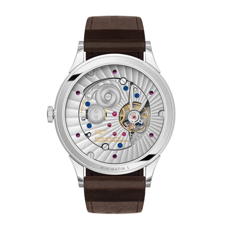 NOMOS Glashütte / Minimatik 39 Date Gold / NM1251 1251
