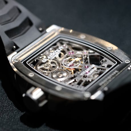 BLACKOUT WATCHES / XP1 Tourbillon Titanium Orange / BOXP1TBTIOR
