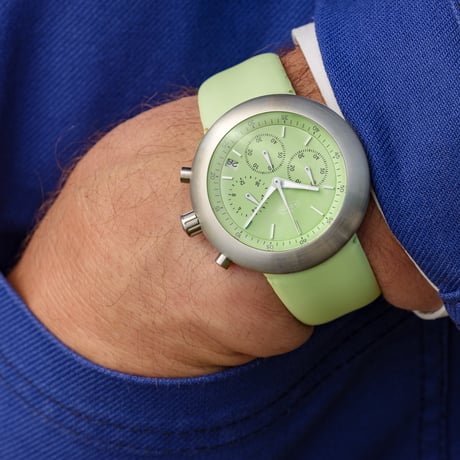 【スイス本国完売】 IKEPOD / New Chronopod / IPC011SILP /  C011 Pistachio Limited Edition