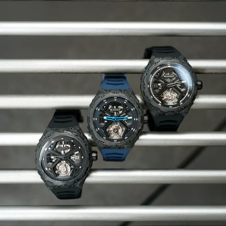 BLACKOUT WATCHES / XPE Tourbillon Black / BOXPETBLBK