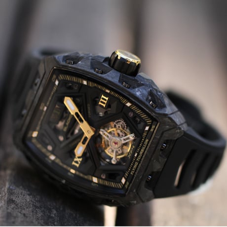 BLACKOUT WATCHES / XP1 Tourbillon LT Centurion / BOXP1TBLTCGDCN