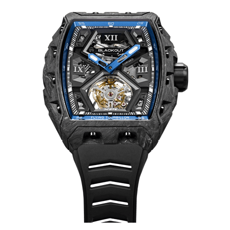 BLACKOUT WATCHES / XP1 Tourbillon LT Blue / BOXP1TBLTCDB