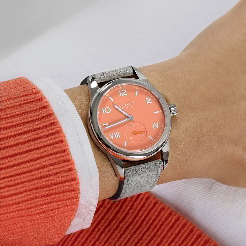 NOMOS Glashütte / CLUB CAMPUS CREAM CORAL / NM7