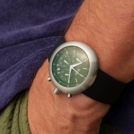 IKEPOD / New Chronopod / IPC010SILB /  C010 Green Power