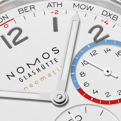 NOMOS Glashütte / Club Sport neomatik Worldtimer Whitee / NM792 792