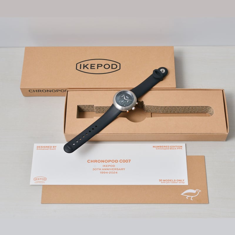 IKEPOD / Chronopod / IPC007SILB30TH / 007 Black IKEPOD / Chronopod / IPC007SILB30TH / 007 Black