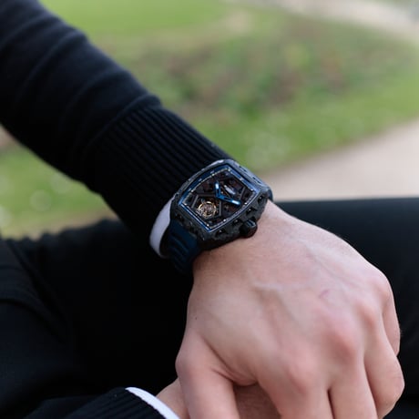 BLACKOUT WATCHES / XP1 Tourbillon LT Blue / BOXP1TBLTCDB