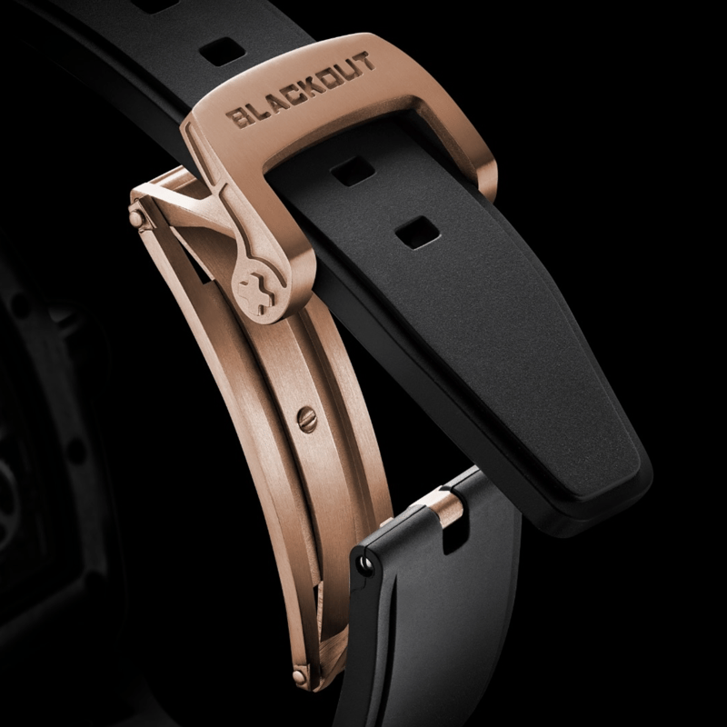 BLACKOUT WATCHES / XP1 Tourbillon Titanium Rose