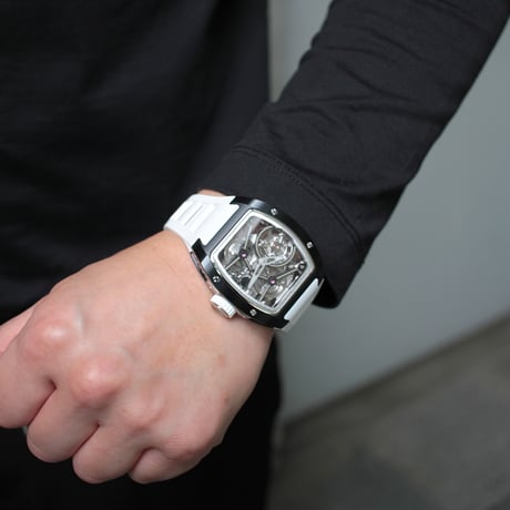 【限定商品】ZEROO T10 Automatic Tourbillon The Archer BK PVD/SS　FORTUNE TIME限定