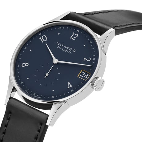 NOMOS Glashütte / Minimatik 39 Date Blue / NM1252 1252