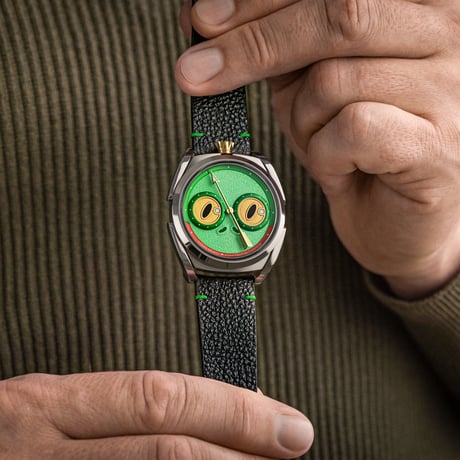 Louis Erard / Noirmont X / Konstantin Chaykin / LE85340AA01BVA191 Unfrogettable Regulator Green