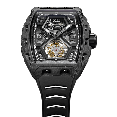 BLACKOUT WATCHES / XP1 Tourbillon LT Black / BOXP1TBLTCBK