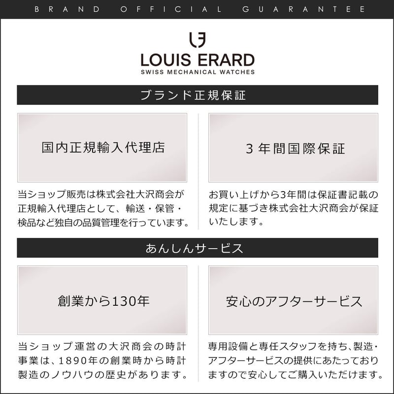 Louis様　おまとめご依頼分 Louis Erard /Excellence Regulator Limited editi