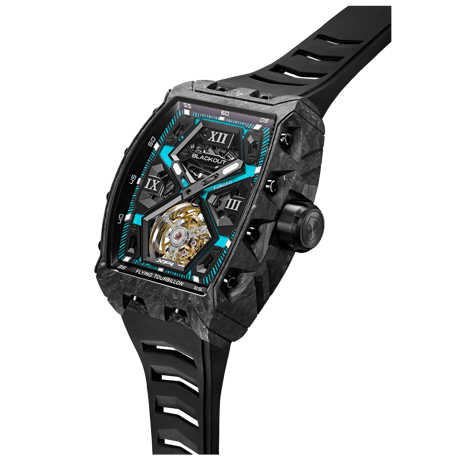 BLACKOUT WATCHES / XP1 Tourbillon LT Frozen Blue / BOXP1TBLTCFB