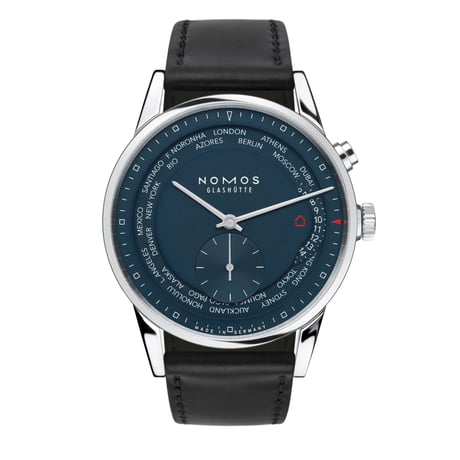 NOMOS Glashütte / Zurich World Timer Midnaight Blue / ZR1X4BL2　807