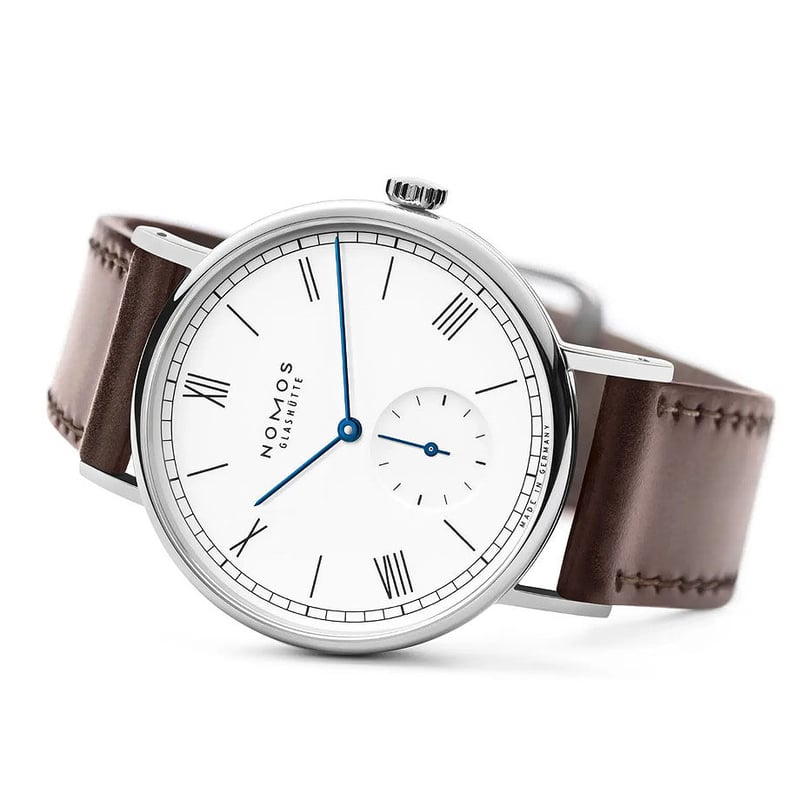 NOMOS Glashütte / Ludwig 33 duo enamel white/ L