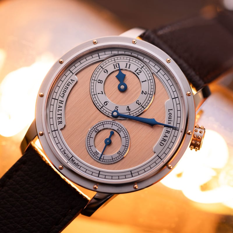 Louis Erard / Regulator Vianney HalterⅡ / Noirm