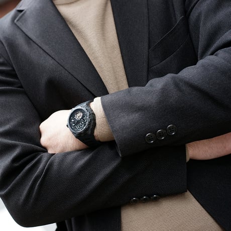 BLACKOUT WATCHES / XPE Tourbillon Ultra Black / BOXPETBLUBK