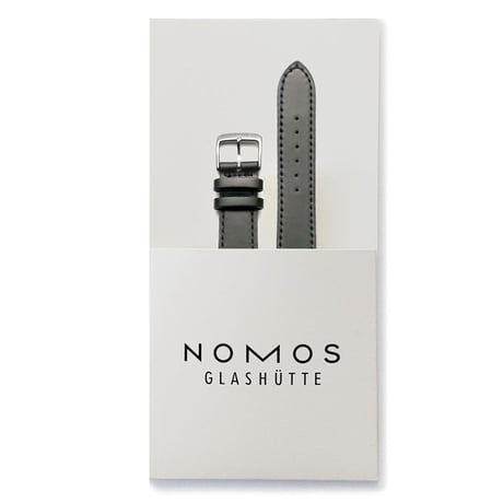 NOMOS Glashütte / Horween Genuine Shell Cordovan black / genuine strap