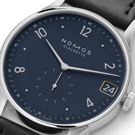 NOMOS Glashütte / Minimatik 39 Date Blue / NM1252 1252