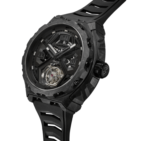 BLACKOUT WATCHES / XPE Tourbillon Ultra Black / BOXPETBLUBK